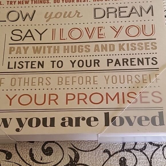 Family Rules Inspirational Wall Art - Picture 5 of 7